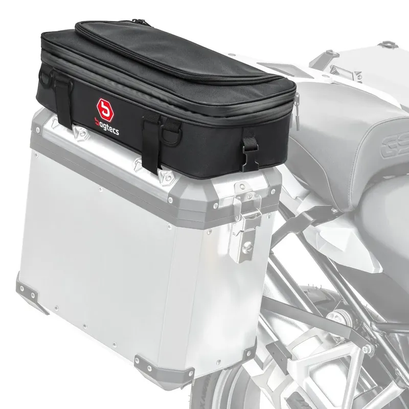 Aluminium Koffer Top Tas compatibel met Triumph Tiger 900 / GT Bagtecs BF2 Snelle Levering