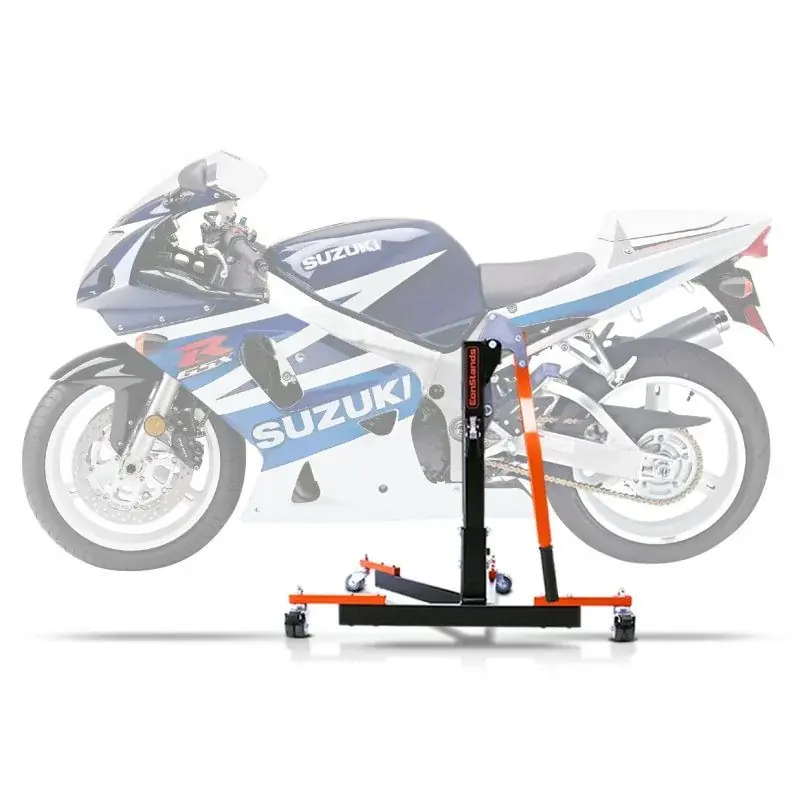 Center Paddock Stand opvouwbaar voor Suzuki GSX-R 750 00-03, Lift ConStands Power Flex oranje Express Levering