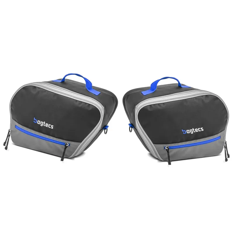 Bagtecs binnentassen set compatibel met Yamaha FJR 1300 01-20 geschikt voor originele zijkoffers Tour en City blauw-zwart Goedkoop