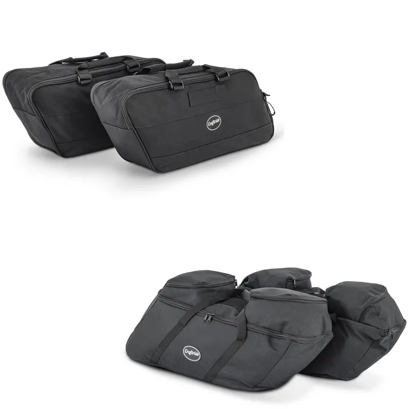 Actieprijs Set: Binnentassen harde koffers compatibel met Harley Davidson Touring 94-26 zakken Craftride BG1 + Binnentassen harde koffers compatibel met Harley Davidson Touring 94-26 binnen zakken Craftride SP4