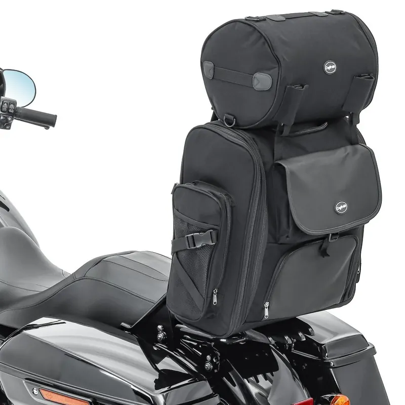 Shop Nu Sissybar Tas compatibel met Honda Shadow VT 750 / 600 / 125 C Achtertas Craftride SXL met Bagagerol