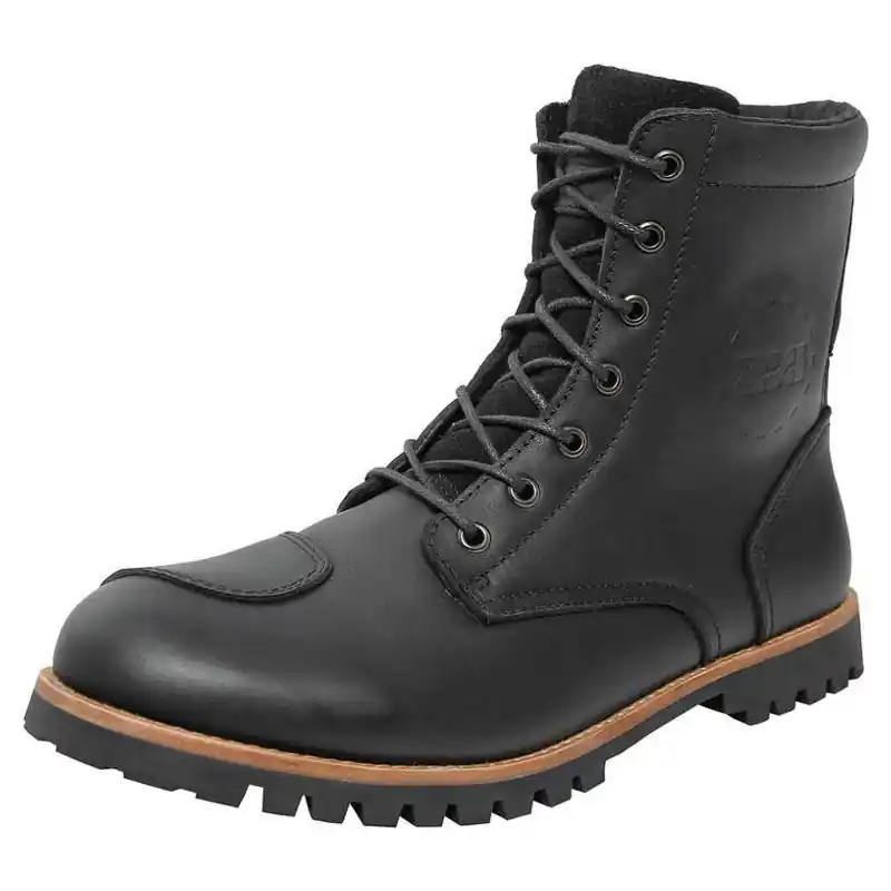 IXS Classic Oiled Leren Motorschoenen Zwart 37 Goedkoop