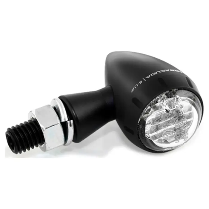 Rechtstreeks Van De Fabrikant Barracuda S-led B-lux Knipperlichten (set) Zwart