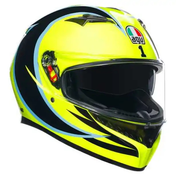 Tijdelijk Beschikbaar AGV K3 Rossi Winter Test Phillip Island 2005 Integraalhelm XS