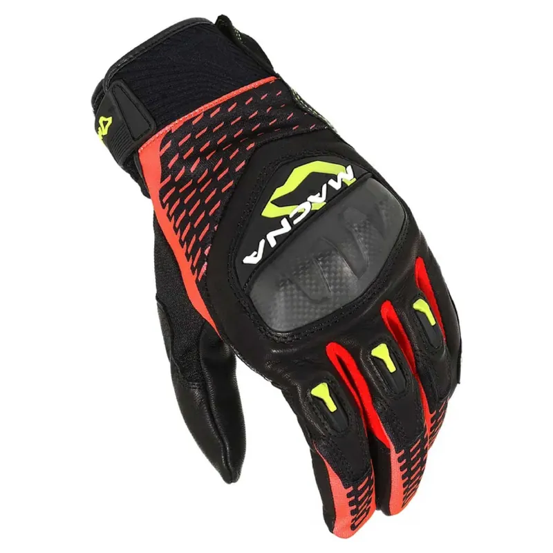 Aanbieding Macna Motorhandschoen Macna Siroc Oranje XXL