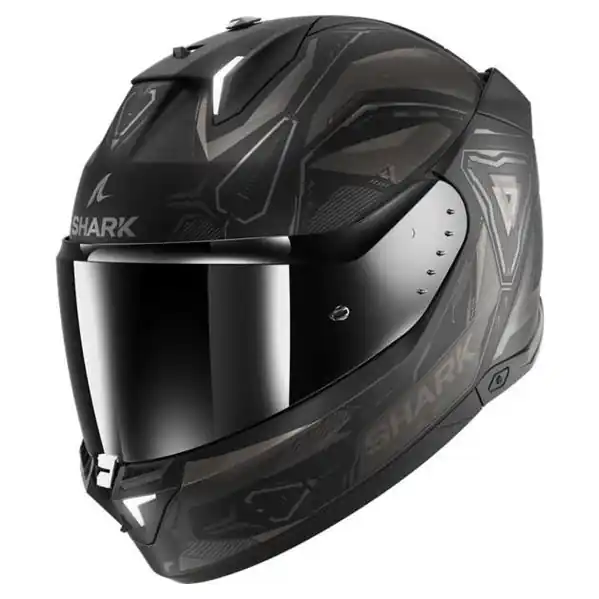 Shark Skwal i3 Linik Mat Integraalhelm Zwart-Antraciet XS Meest Verkocht