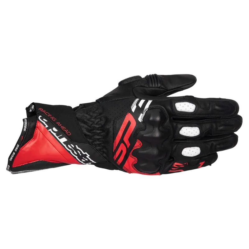 Hete Deal Alpinestars SP-3 Motorhandschoenen Zwart-Rood-Wit XL