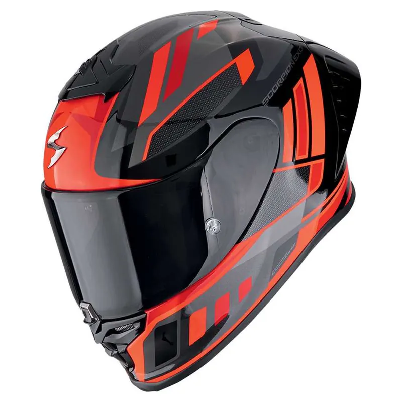 Nieuw Scorpion Exo-R1 Evo II Air Vital Integraalhelm Zwart-Rood-Zilver S