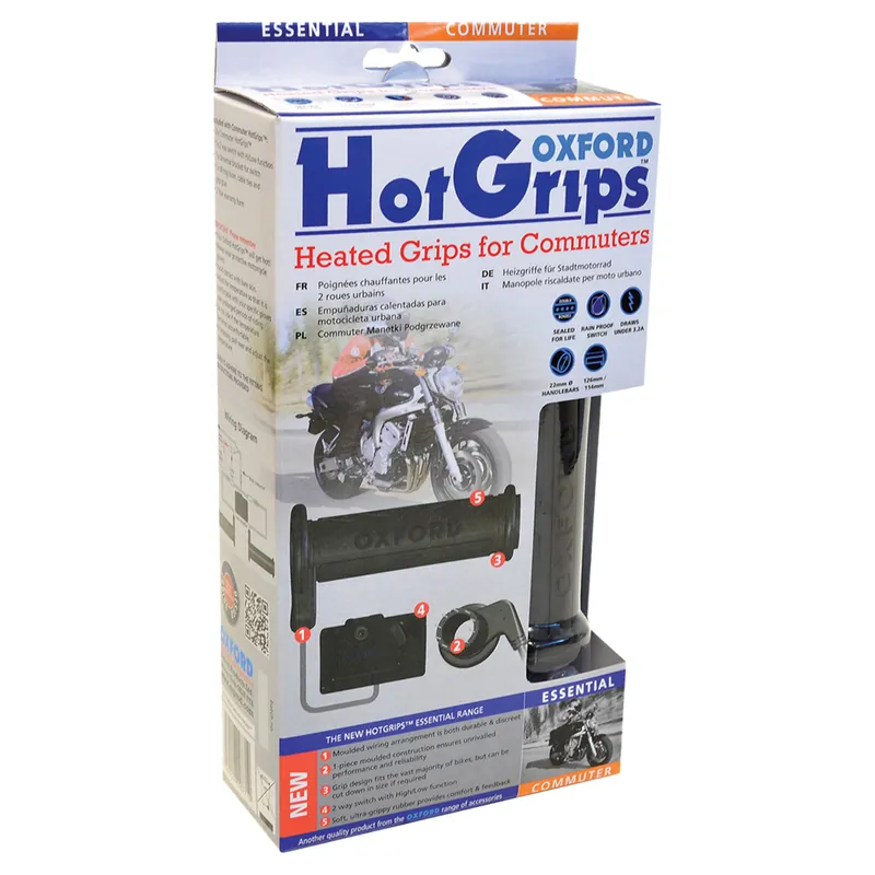 Oxford Hotgrips Essential Commuter Handvatverwarming Bestel Nu
