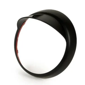 Scheinwerferzierring met Schirmchen Moto Nostra Vespa LX 50, LX 125, LX 150, GTV, GT60 125-300 zwart matt Beste Prijs