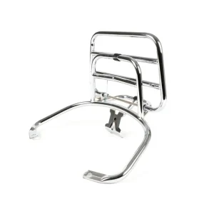 Bagagedrager achter Moto Nostra inklapbaar Chroom voor Vespa LX50, LX125, LX150, Vespa LXV50, LXV125, Vespa S50, S125, S150 Betaalbaar