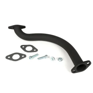 Actieprijs Uitlaatbocht BGM PRO Ø30mm Vespa Banane PV125, ET3 Big Bore bocht passend voor Piaggio, Faco en Sito Bananenuitlaat Staal, zwart