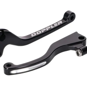 Remhevel en Koppelingshevel Set Doppler CNC zwart voor Sherco SE, SM 11- (met J.Juan Rem) Lage Prijs