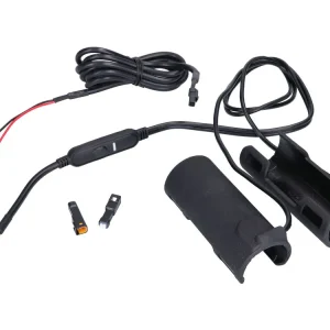 Flitsaanbieding Heizgriffe Koso X-Claws Clip-on met schakelaar 12V