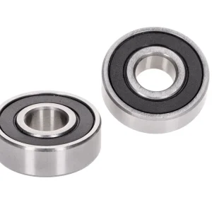 Seizoensaanbieding Wiellager Set Naraku Vorder- / Achterwiel 6201.2RS voor Aprilia, Derbi, Kymco, Piaggio, Gilera, Honda, Peugeot, SYM
