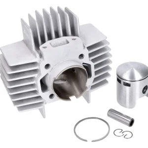 Weekendaanbieding Cilinderkit DMP 6-Kanal Aluminium 45mm 70cc met langen Kühlrippen voor Puch Maxi S, N, X30 Automaat