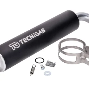 Einddemper Tecnigas Aluminium zwart voor Triops Beste Prijs