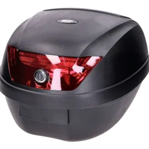 Nu Kopen Topkoffer DMP zwart, Reflector rood 28L