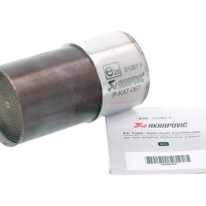 Katalysator Akrapovic Slip-On Line voor Vespa GTS 125 iGet Euro4 2016 Direct Verzonden