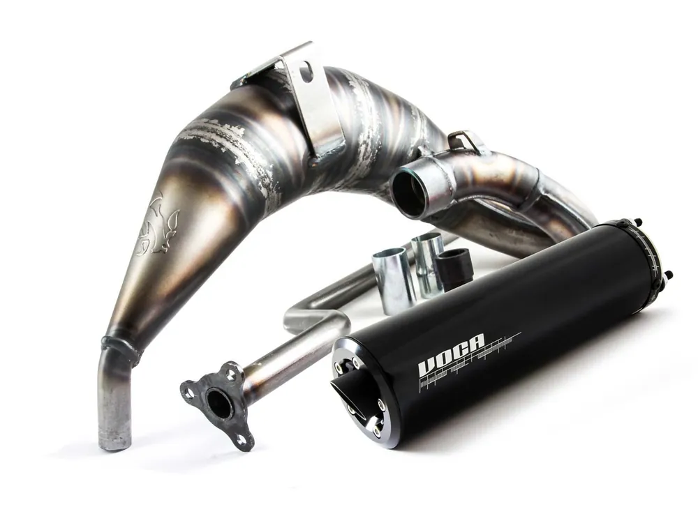 Uitlaat VOCA Cross Rookie 50/70cc Zwarte demper voor Beta RR -11, RK6 Shop Nu
