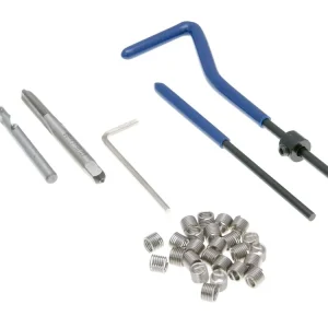 Schroefdraad reparatieset M5x0,8mm Compleet met Boren en Gereedschap Beste Prijs
