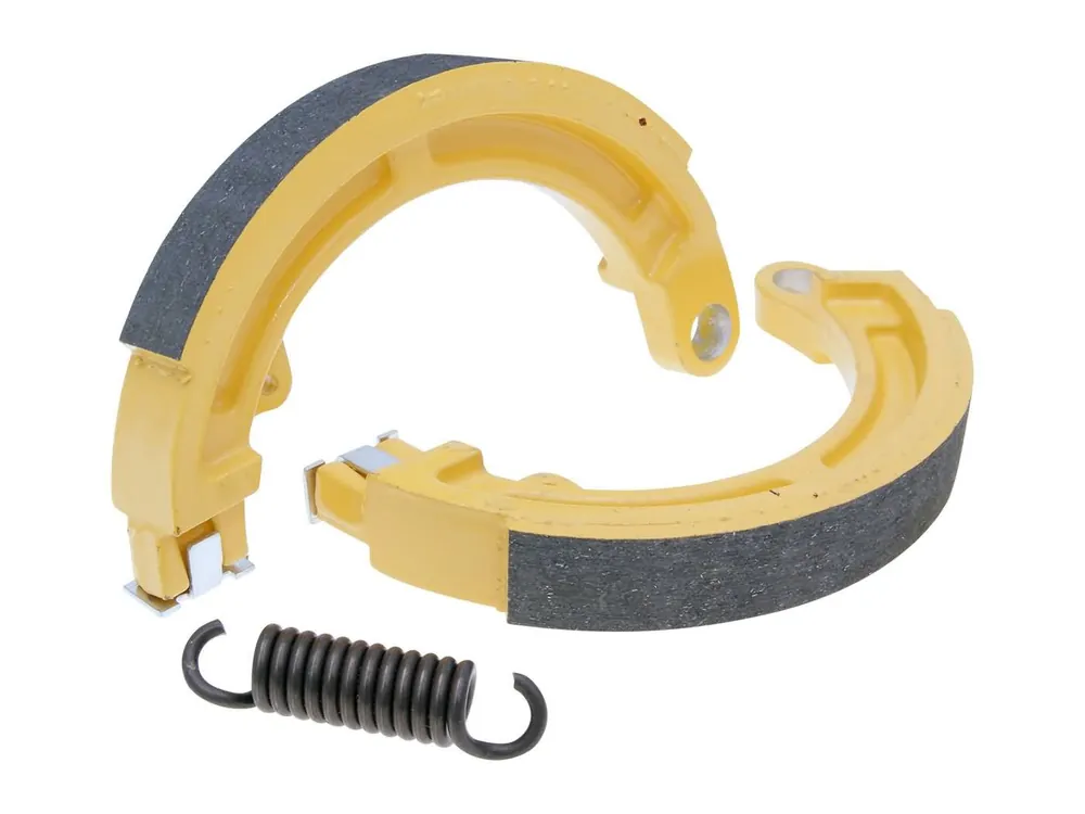 Voordeelprijs Remblokset Malossi 125x18mm voorkant voor Trommelrem voor Vespa 50 (8, 9, 10 Inch)