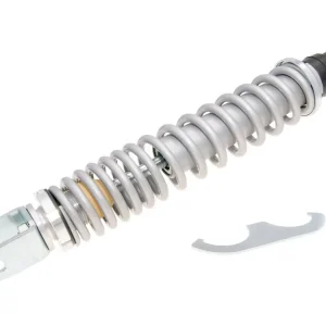 Shop Nu Schokbreker achter Carbone Sport 350mm zilver voor Piaggio Liberty 50