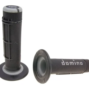 Handvaten set Domino A020 Off-Road Halbwaffel zwart / grau Favoriet
