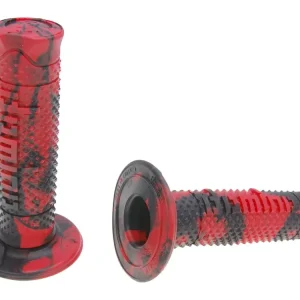 Bestel Nu Handvaten set Domino A260 Off-Road Snake zwart / rood