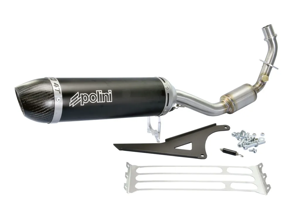 Uitlaat Polini Evolution voor Vespa Sprint, Primavera, LX 125/150 4T 3V Gecertificeerd
