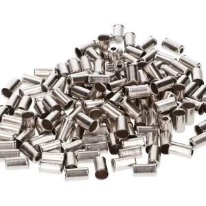 Eindstukken voor Buitenkabel Metaal 6mm 150 Stuks Bestseller