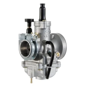 Op = Op Carburateur Polini CP 17,5mm met KlemmFlens 24mm en Choke knop