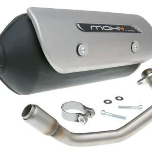 Must-Have Uitlaat Tecnigas New Maxi 4 voor Suzuki Burgman 125, 150