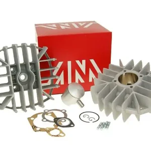 Koopje Cilinderkit Airsal Racing 72cc 46mm voor Puch 4-versenelling Monza, Condor, X50-4, White Speed