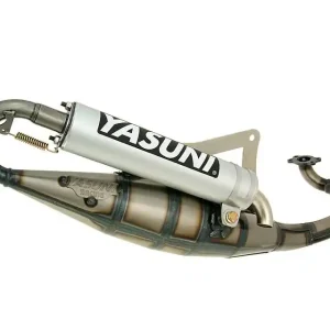 Shop Nu Uitlaat Yasuni Scooter R Aluminium voor Peugeot horizontaal, Derbi
