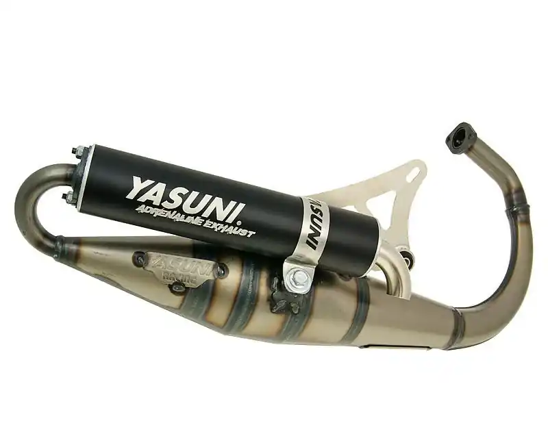 Uitlaat Yasuni Scooter Z zwart voor Minarelli verticaal Betaalbaar