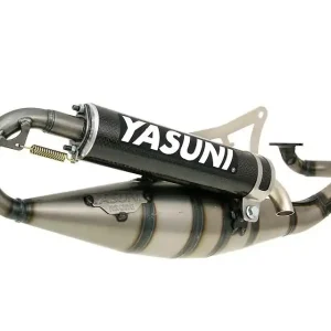 Uitlaat Yasuni Scooter R Carbon voor Minarelli horizontaal Exclusieve Aanbieding