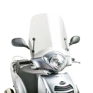 Windscherm Puig T.S. transparant / helder voor Honda Passion 125 (06-14) Hoge Kwaliteit