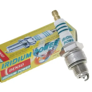 Betaalbaar Bougie DENSO IWF24 (BR8HIX) Iridium Power met schroefbaaren Bougiedop Aansluiting