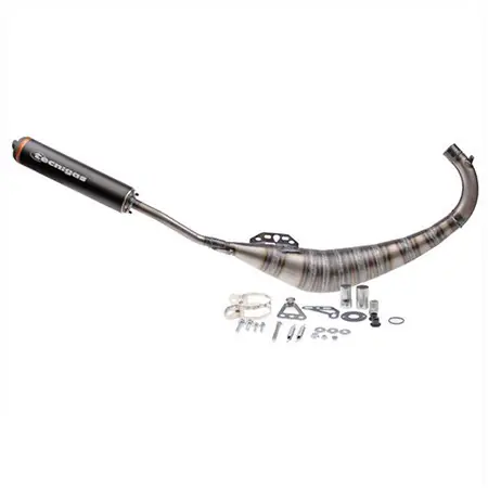 Uitlaat Tecnigas E-Box voor Yamaha TZR, Aprilia RS50, Rieju RS (AM6) Must-Have