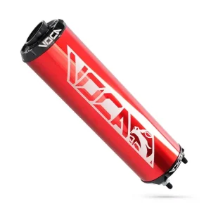 Einddemper Voca Racing 60x200mm rood 50-80cc voor D50B0, EBE050, EBS050, AM6 Populair