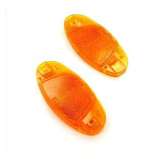 Actieprijs Spaken Reflektoren 2 Stuks 80mm x 35mm 2,00mm 60mm voor Brommer, Brommer, Mokick, Fahrrad