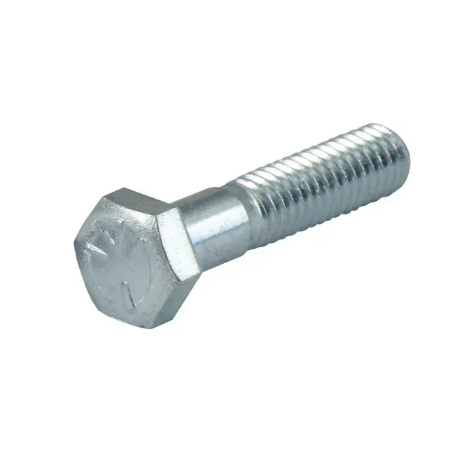 GW Zeskantbout zink 5/8-11 5-pak 1" Snelle Levering