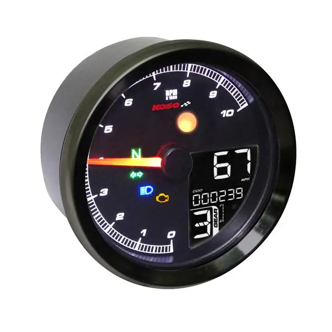 Hete Deal Koso TNT-04 Multifunctionele Snelheidsmeter / Toerenteller Universeel