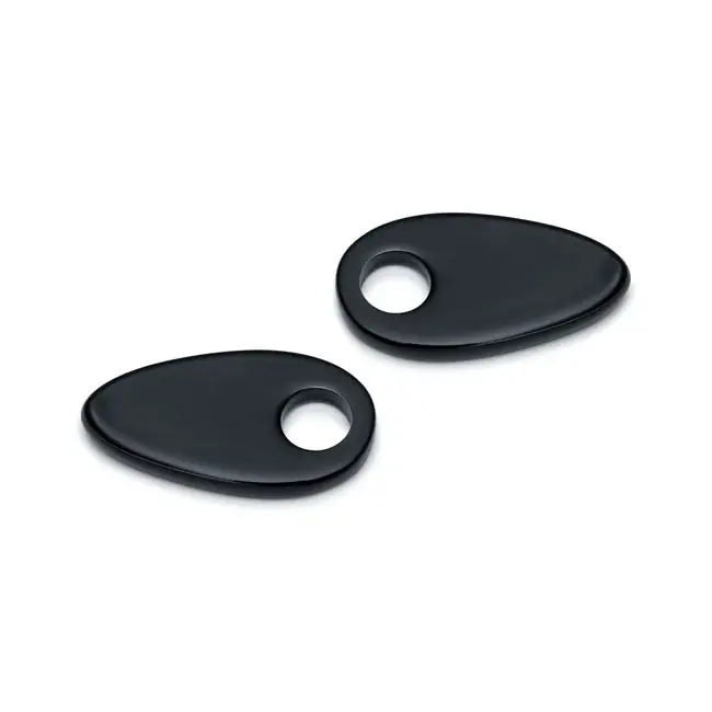 Kuryakyn Spatbordsteundeksels SoftailDyna, Sportster 02-21 Black Finale Uitverkoop