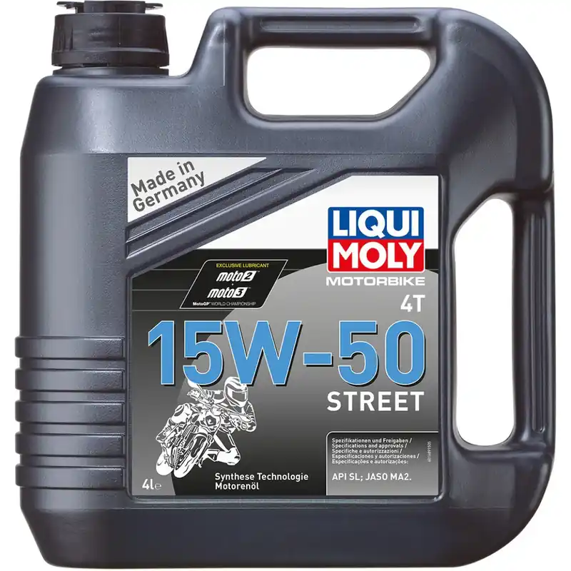 Aanbieding Liqui Moly Motorolie 4T 15W-50 Straat 1L