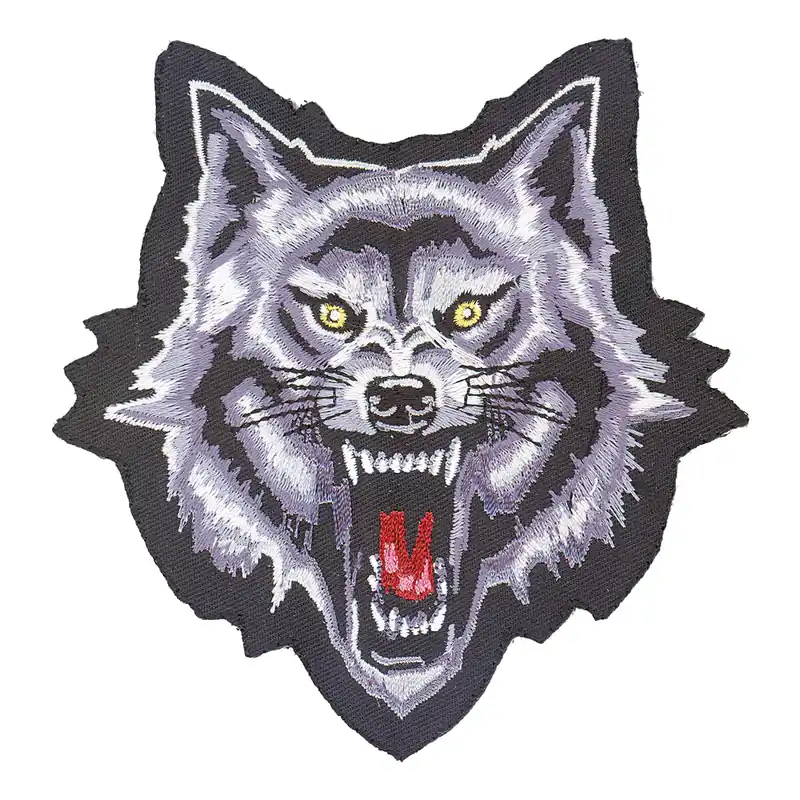 Aanbieding Dodelijke bedreiging Patch Wolf Grommen
