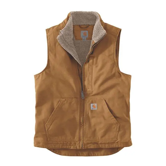 Carhartt Sherpa Gevoerd Halsvest Black / S Alleen Vandaag