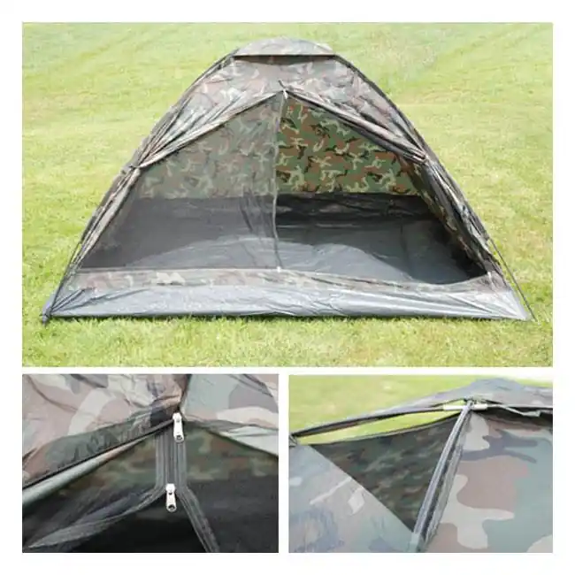 Express Levering Fostex 3-persoons tent Camouflage
