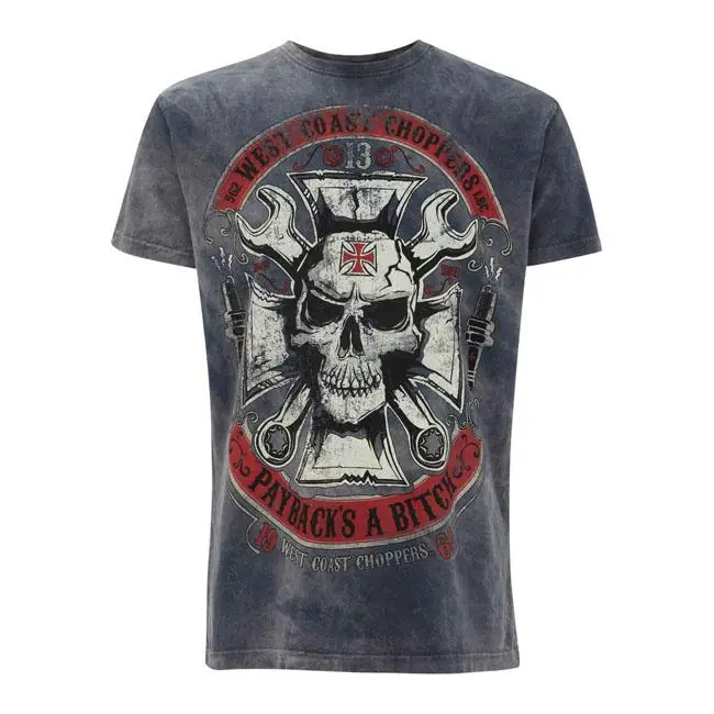 WCC Mechanic T-Shirt Vintage Blauw S Premium